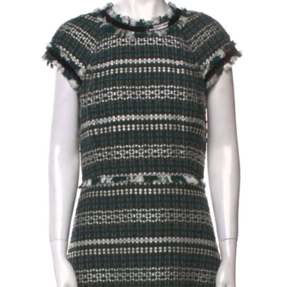 Tory Burch Black and White Mini Dress - Picture 3 of 10
